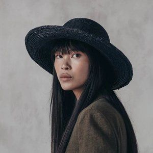 Janessa Leone Gwen Hat in Black